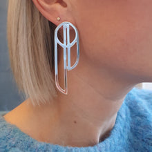 Load image into Gallery viewer, Earrings - Large Silver or Brass