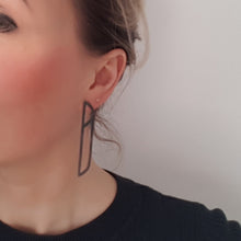 Load image into Gallery viewer, Earrings - Medium Black