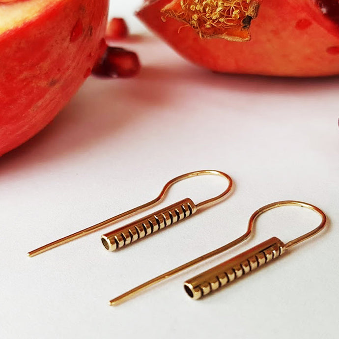 Solid Biotunnels 9ct Gold