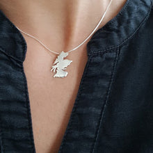 Load image into Gallery viewer, Alba - Scotland Map Necklace