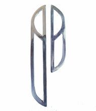 Load image into Gallery viewer, Earrings - Asymmetric Silver