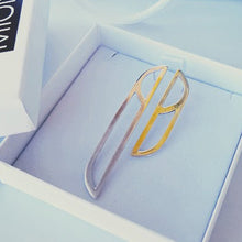 Load image into Gallery viewer, Earrings - Asymmetric Silver