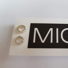 Load image into Gallery viewer, Studs - Silver Circles