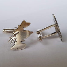 Load image into Gallery viewer, Alba - Scotland Map Cufflinks