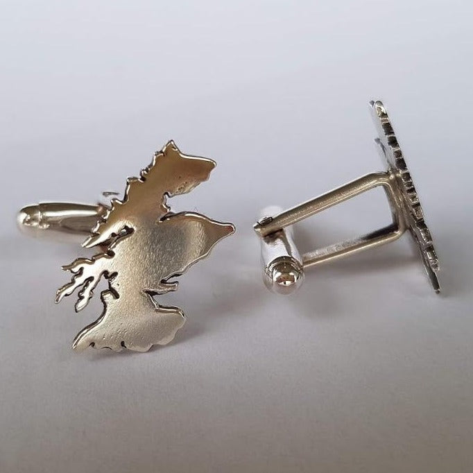 Alba - Scotland Map Cufflinks